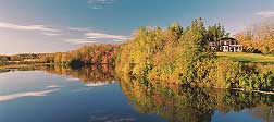 Lake in Fall Colours